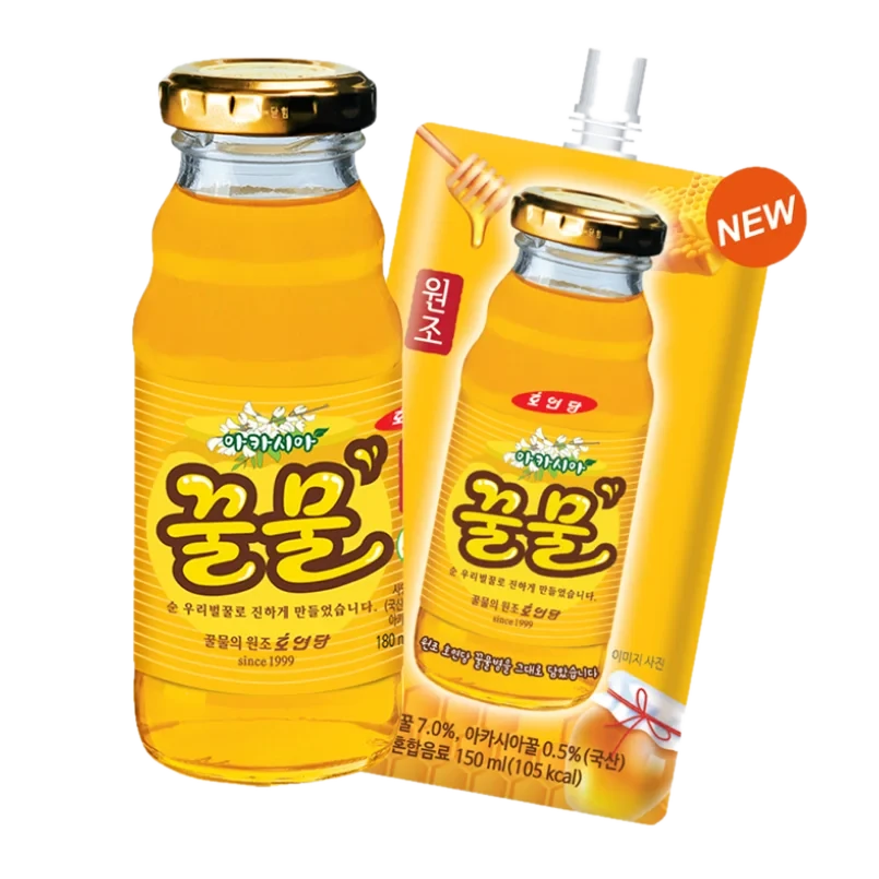 호연당 아카시아 꿀물 병과 파우치